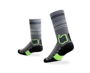 TEGO - Socks - Crew - Cotton Comfort - Unisex - 1 Pack - Grey Green