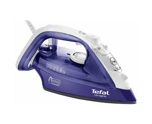 Tefal Ultraglide 2400W Steam Iron Ironing Steamer for Clothes Garments White