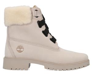 Timberland Women's 6-Inch Jayne Waterproof Convenience Boots - Light Taupe