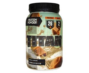 Titan Protein Powder Vanilla Caramel 907g