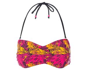 Trespass Womens/Ladies Linear Bandeau Bikini Top (Pink Lady Print) - TP3239