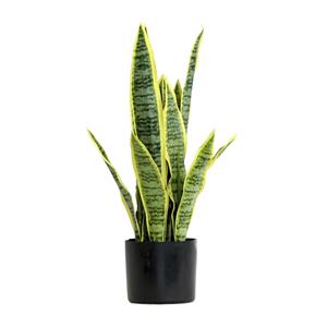 UN-REAL 45cm Small Artificial Sansevieria Mother In Laws Tongue