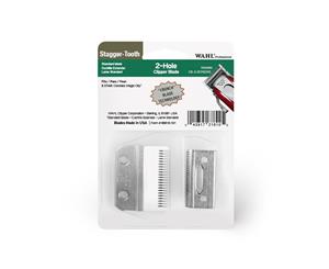 Wahl 2-Hole Clipper Blade Stagger-Tooth