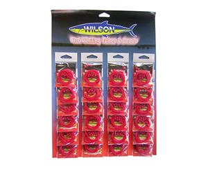 1 Packet of Wilson Red Whiting Tubes And Beads