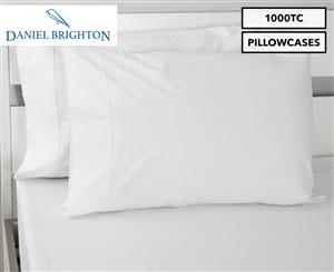 1000TC Luxury Pillowcase 2-Pack - White