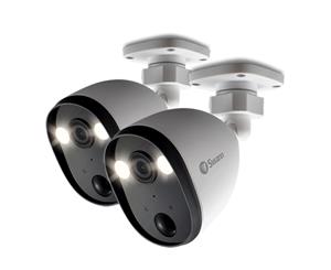 1080p Spotlight Outdoor Security Camera - Twin Pack