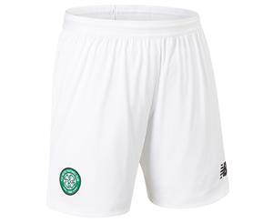 2019-2020 Celtic Home Shorts (White) - Kids