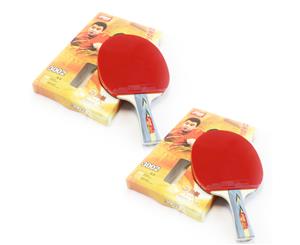 2x DHS 3002 3 Star Table Tennis Bat Racket Long Handle Ping Pong Paddle Shakehand