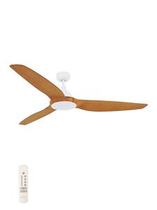Airfusion Type A 60 DC Fan Only in White/Teak