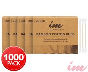 Bamboo Cotton Buds 1000pk