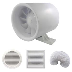 Blauberg 150mm Inline Exhaust Fan and Duct Kit