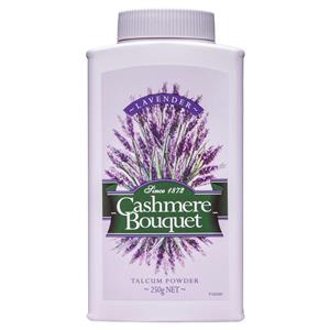 Cashmere Bouquet Talcum Powder with a fresh scent of Lavender 250g