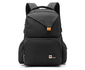 CoolBELL Unisex Large-Size Baby Diaper Bag Backpack-Black
