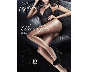 Couture Womens/Ladies Ultra Gloss Tights (1 Pair) (Black) - LW395