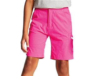 Dare 2b Boys & Girls Reprise Water Repellent Walking Shorts - Cyber Pink