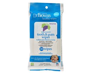 Dr Brown's Natural Tooth and Gum Wipes