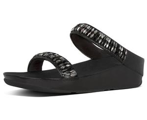 FitFlop Women's Rumba Slides - All Black