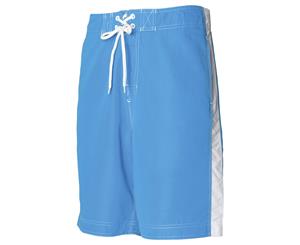 Front Row Mens Board Shorts (Bright Blue) - RW499
