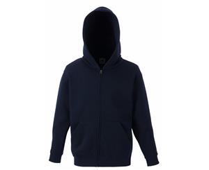 Fruit Of The Loom Kids Unisex Premium 70/30 Hooded Sweatshirt / Hoodie (Deep Navy) - RW3164