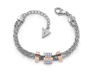Guess womens Stainless steel Zircon gemstone bracelet UBB78060-S