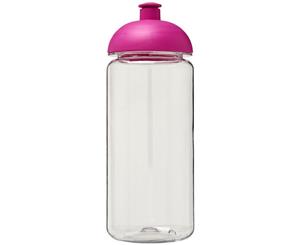 H2o Octave Tritan 600Ml Dome Lid Sport Bottle (Transparent/Pink) - PF2855