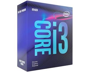 Intel Coffee Lake Core i3 9100F 4 Core 3.6Ghz 6MB Cache LGA 1151 4 Core/ 4 Threads No Integrated Graphics
