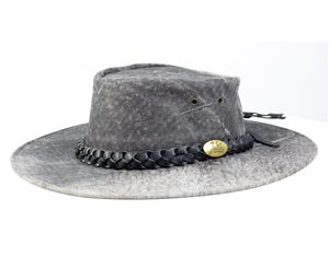 Jacaru 1172 Kangaroo Hats - Stonewash Black