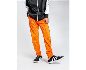 Kappa Mens 222 Banda Astoria Slim Track Pants In Orange Black