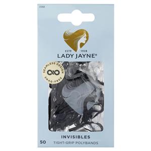 Lady Jayne Snagless Elastics Black Pk50