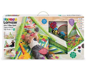 Lamaze Forest Friends 4-In-1 Teepee Playmat Gym / Infant Floor Mat / Activity