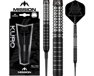 Mission - Kuro M1 Darts - Soft Tip - 95% Tungsten - 21g 23g