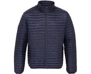 Outdoor Look Mens Fortrose Fineline Padded Fitted Insulated Jacket - Navy