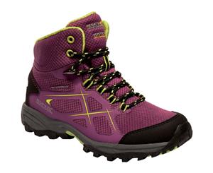 Regatta Boys & Girls Kota Light Isotex Waterproof Fabric Walking Boots - Wnbrry/LmPch