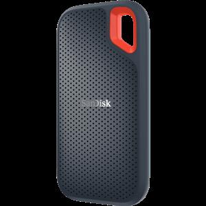 Sandisk Extreme (SDSSDE60-250G-G25) 250GB Portable SSD Black USB Type-A and Type-C Drive.