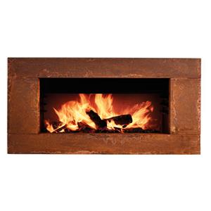 Scandia Corten Steel Fascia - To Suit Avante Indoor Wood Heater