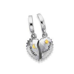 Silver Your Story Mother/Daughter Share Charm Bead