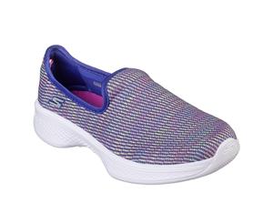 Skechers Childrens/Girls Gowalk 4 Select Slip-On Shoes (Blue/Multi) - FS5519