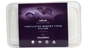 SleepMaker Refresh Memory Foam Pillow - Classic