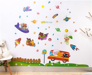 Spaceships Wall Decal