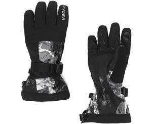 Spyder OVERWEB Gore-Tex Boy's Ski Gloves - frozen - Black