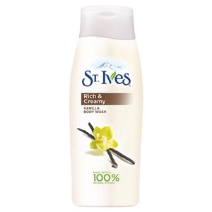 St Ives Rich And Creamy Body Wash Vanilla 400ml