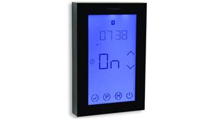 Thermogroup Thermorail Touch Screen 7 Day Timer - Black