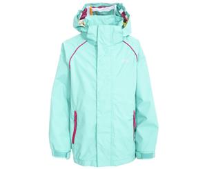 Trespass Childrens Girls Lunaria Waterproof Jacket (Lagoon) - TP3993