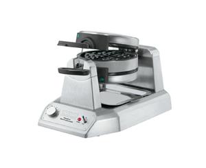 Waring Double Waffle Maker - Silver