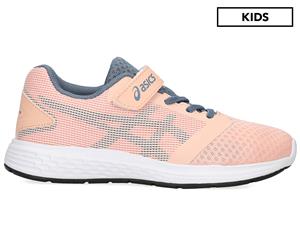 ASICS Pre-School Girls' Patriot 10 Sports Shoes - Pink/Steel Blue