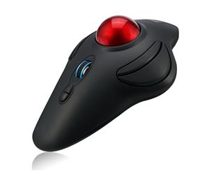 Adesso Imouse T40 Wireless Programmable Ergonomic Trackball Mouse
