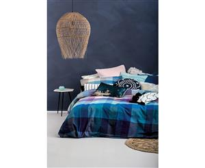 Bambury Atticus Quilt Cover Set - Yarn Dyed 100% Cotton