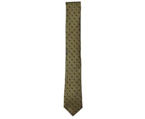 Bar III Mens Cheverly Neat Silk Blend Pindot Regular Tie
