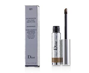 Christian Dior Diorshow All Day Waterproof Brow Ink # 021 Medium 3.7ml/0.12oz