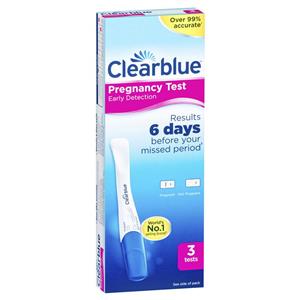 Clearblue Early Detection Pregnancy Test 3 Pack